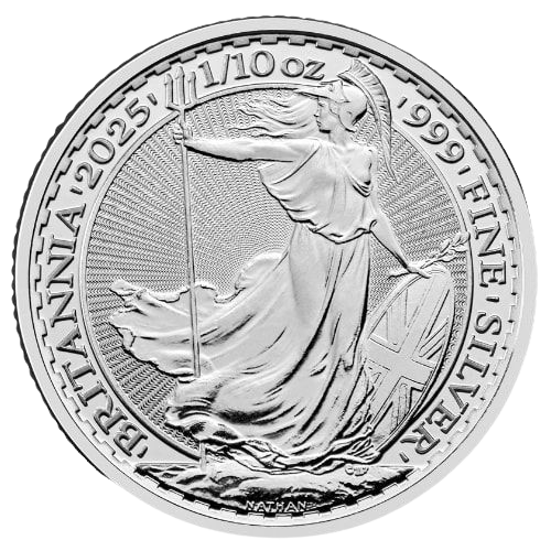 2025 1/10 oz British Silver Britannia (BU)