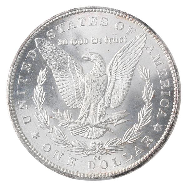 1884-CC Morgan $1 CACG MS64 CAC