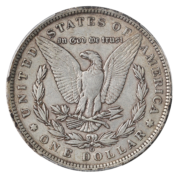 1897-O Morgan $1 CACG XF40 CAC