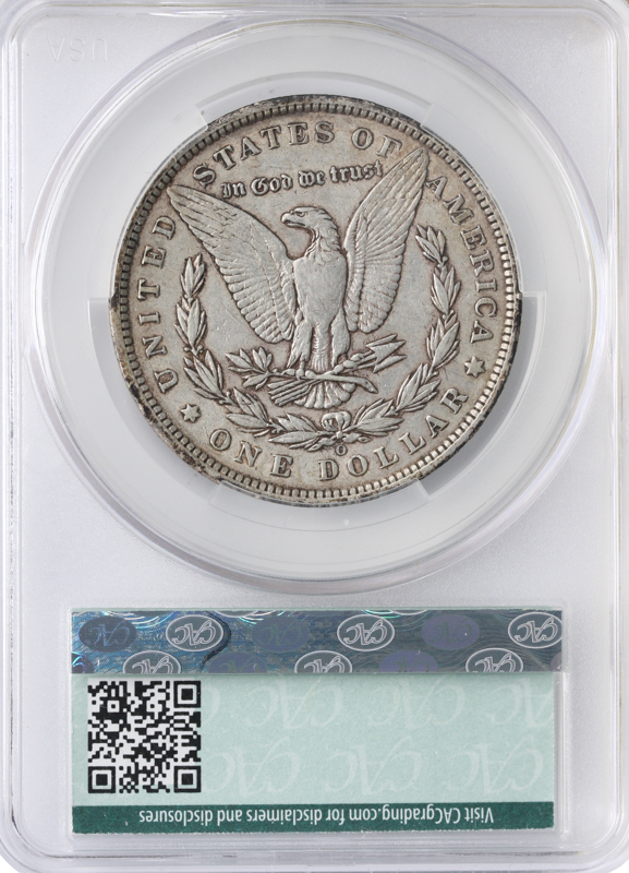 1897-O Morgan $1 CACG XF40 CAC