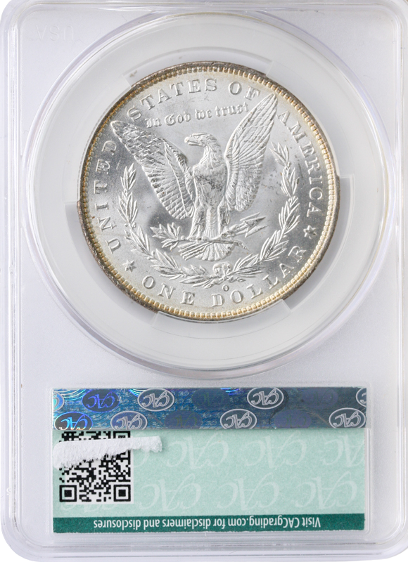 1888-O Morgan $1 CACG MS64