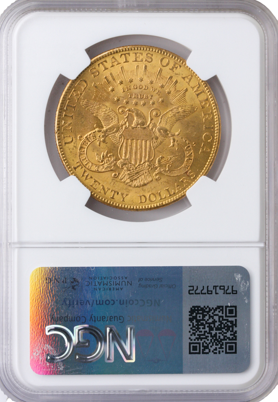 1906 $20 Liberty NGC MS62 CAC