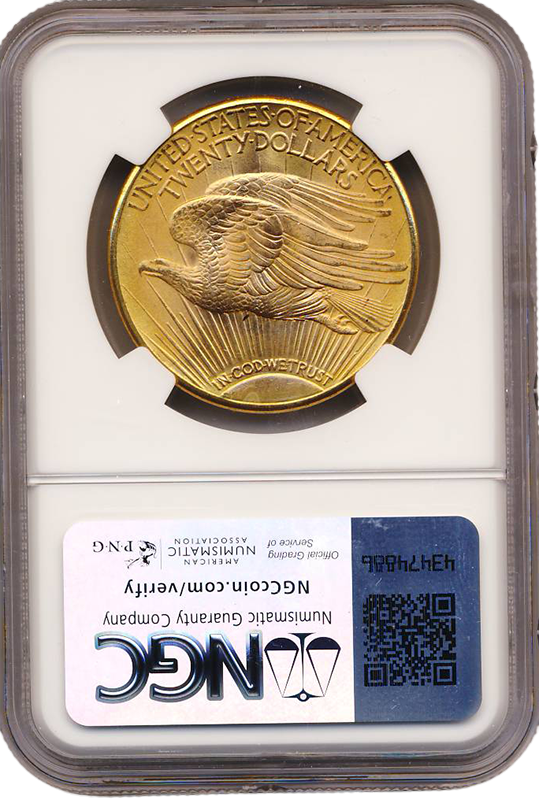 1923-D $20 Saint Gaudens NGC MS65 CAC