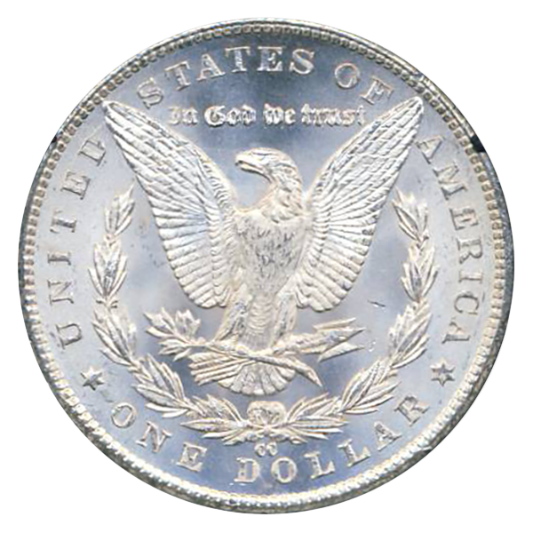 1885-CC Morgan $1 GSA CACG MS65 CAC