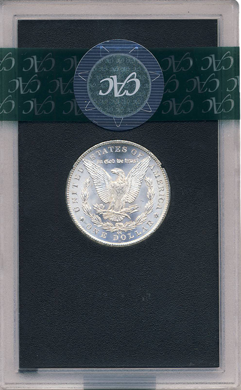 1885-CC Morgan $1 GSA CACG MS65 CAC