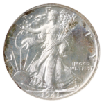 1941 Walking Liberty Half Dollar NGC PR66 CAC