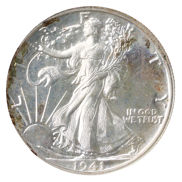 1941 Walking Liberty Half Dollar NGC PR66 CAC