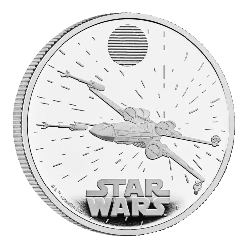 2024 1 oz Silver Royal Mint Star Wars X-Wing Proof