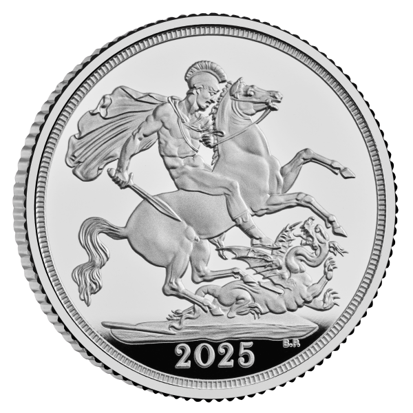 2025 British Silver Sovereign (Original Packaging)