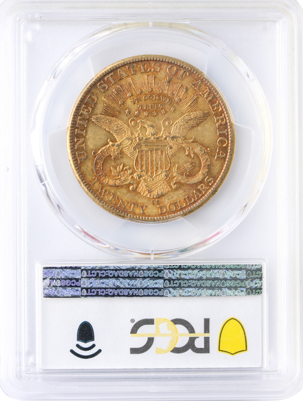 1893-CC $20 Liberty PCGS AU58 CAC