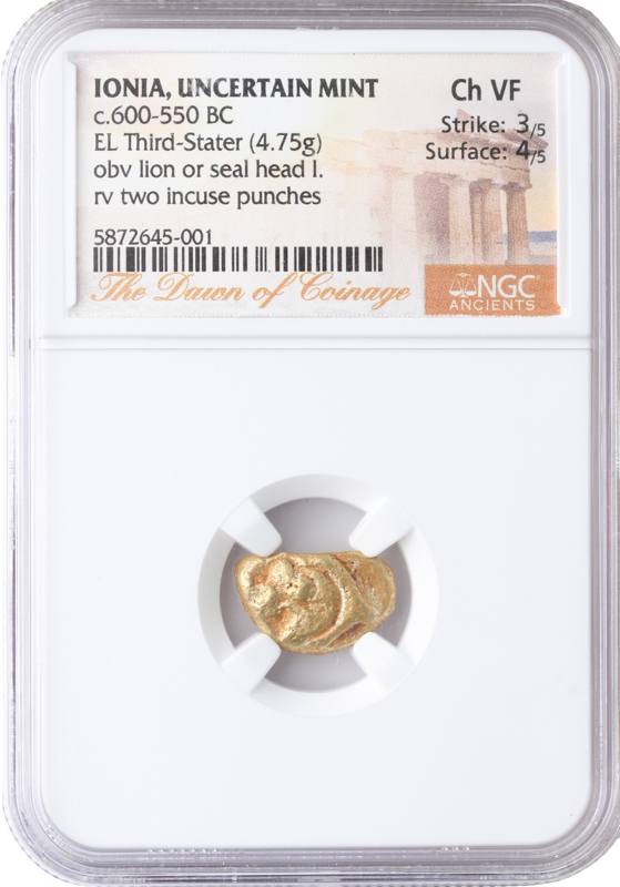 Third Stater Ionia 600-550 NGC ChVF