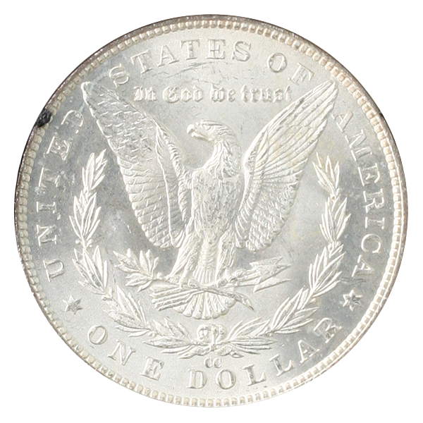 1883-CC Morgan $1 CACG MS66