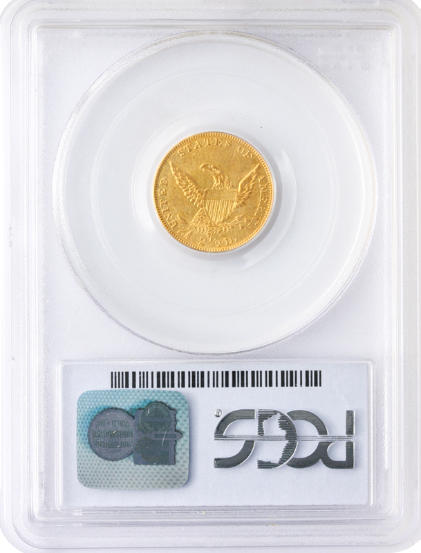 1839-C $2.50 Classic PCGS AU50