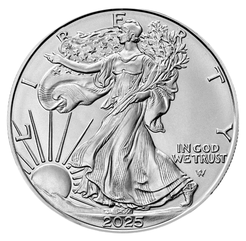 2025 1 oz American Silver Eagle (BU)