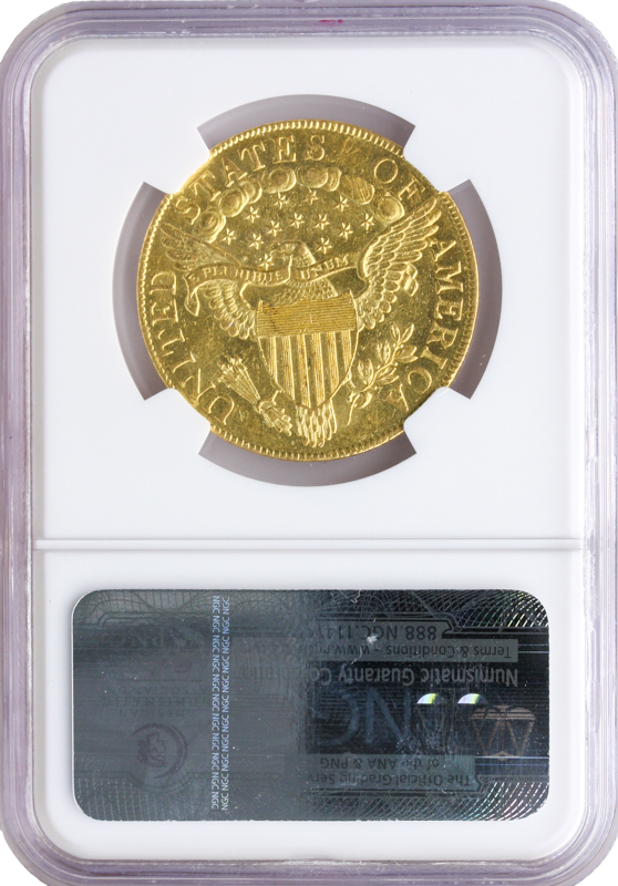 1801 $10 Draped Bust NGC MS61 CAC