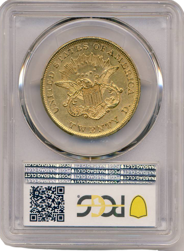 1851 $20 Liberty PCGS MS61 CAC