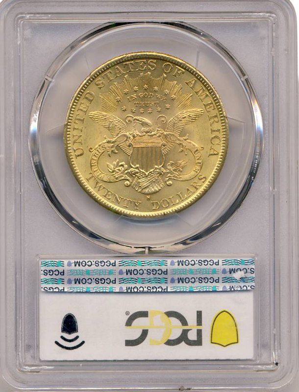 1895-S $20 LIberty PCGS MS64 CAC +