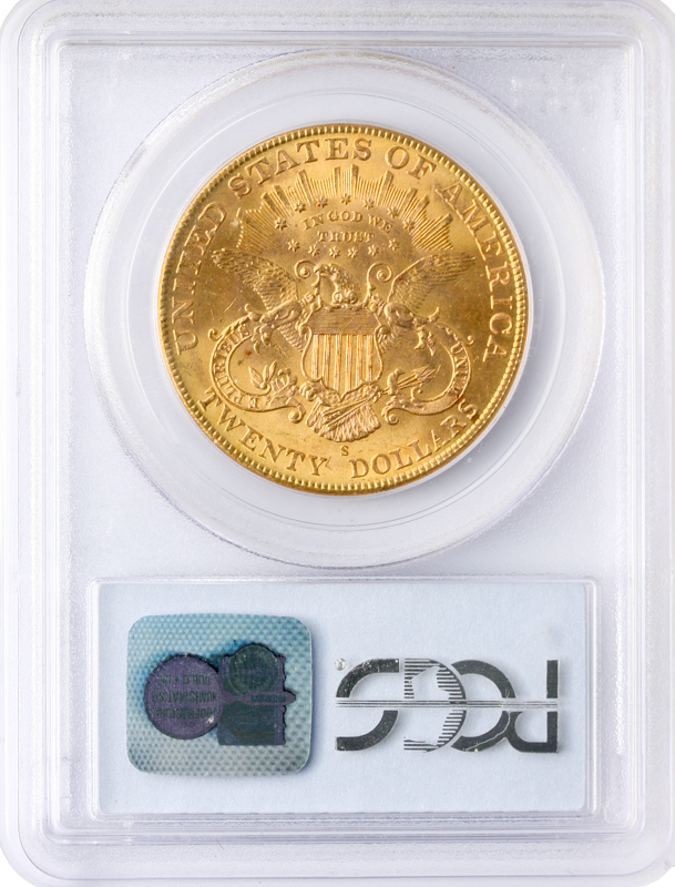 1905-S $20 Liberty PCGS MS64 CAC