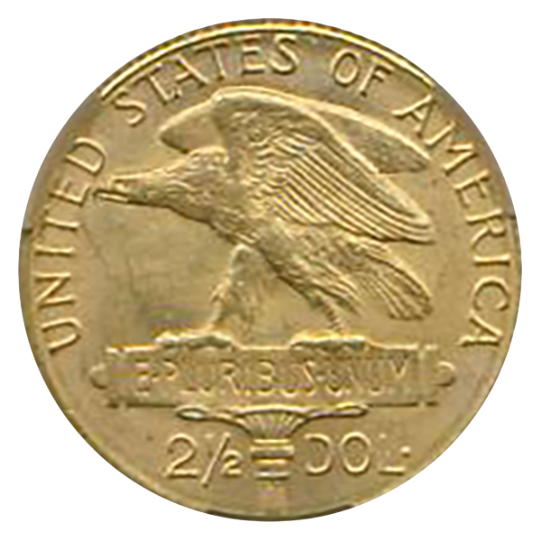 1915-S$2.50  Panama Pacific Gold Commemorative CACG MS65