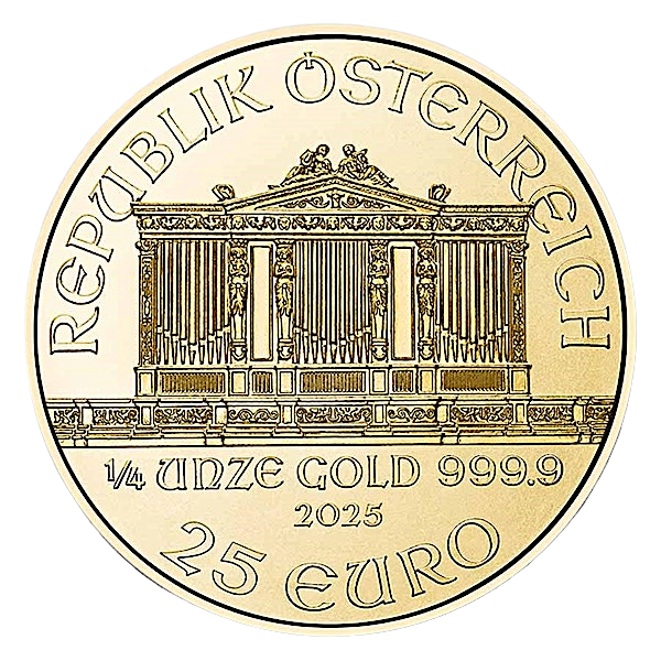 2025 1/4 oz Gold Austrian Philharmonic (BU)