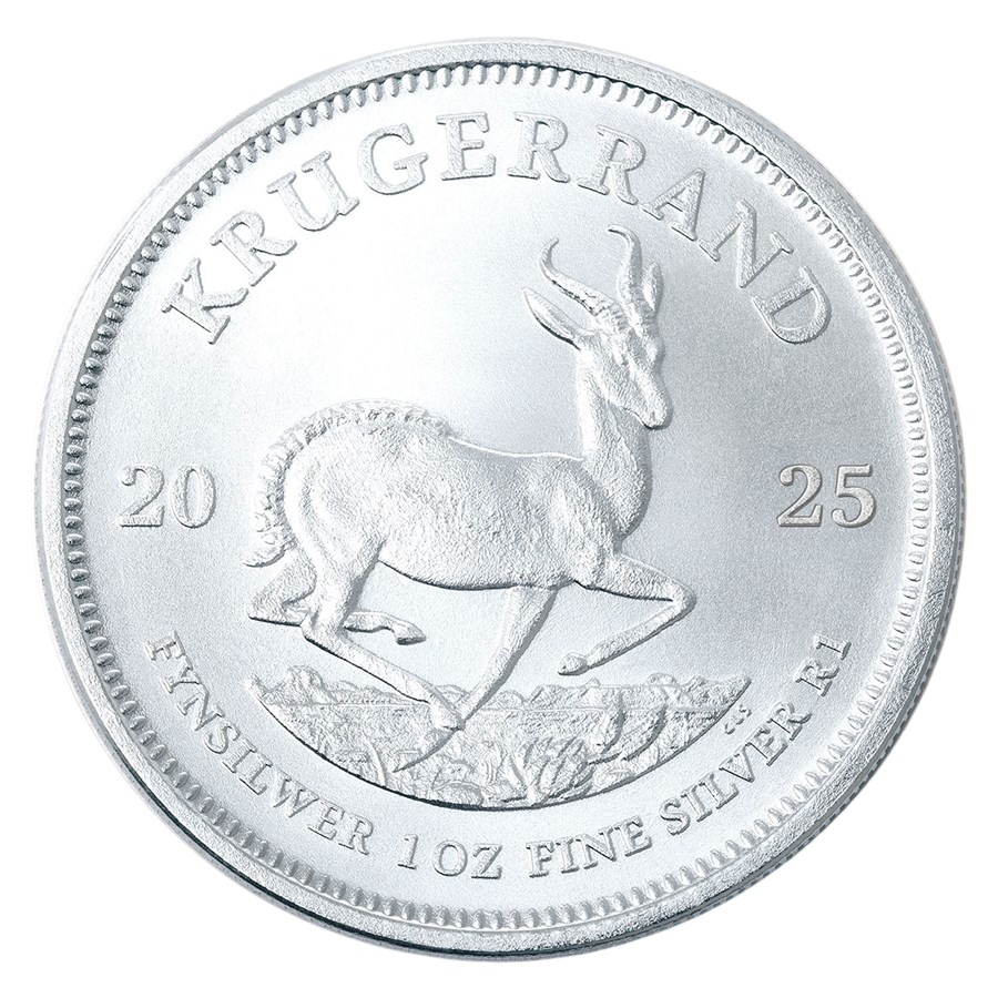 2025 1 oz Silver South African Krugerrand (BU)