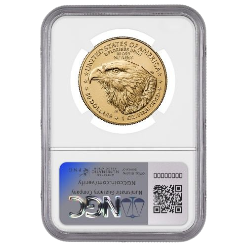 2025 1 oz Gold Eagle NGC MS70 Early Releases