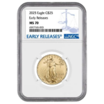 2025 1/2 oz Gold Eagle NGC ER