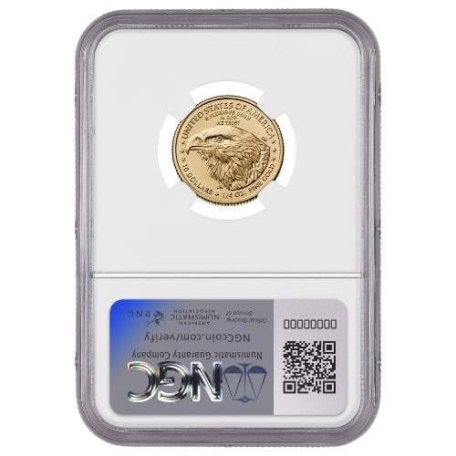 2025 1/4 oz Gold Eagle NGC MS70 Early Releases