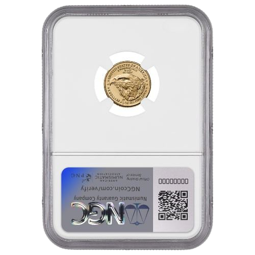 2025 1/10 oz Gold Eagle NGC MS70 Early Releases