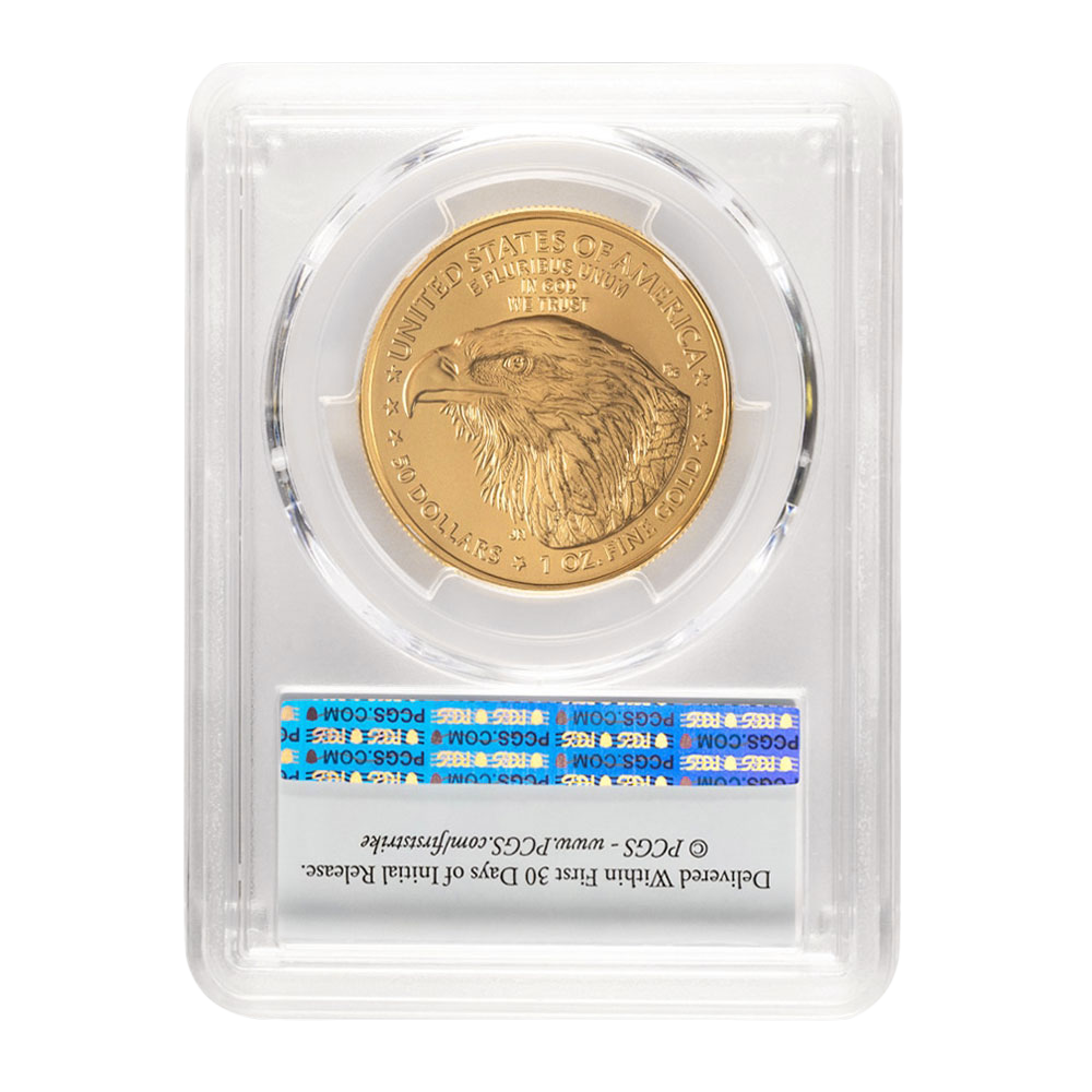 2025 1 oz Gold Eagle PCGS MS70 First Strike