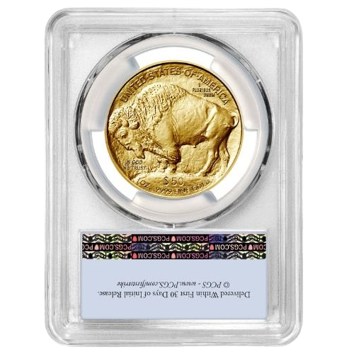 2025 1 oz Gold Buffalo PCGS MS70 First Strike