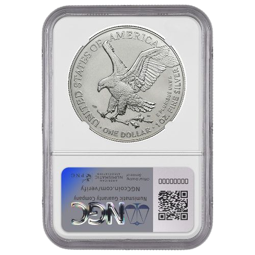 2025 1 oz Silver Eagle NGC MS70 Early Releases