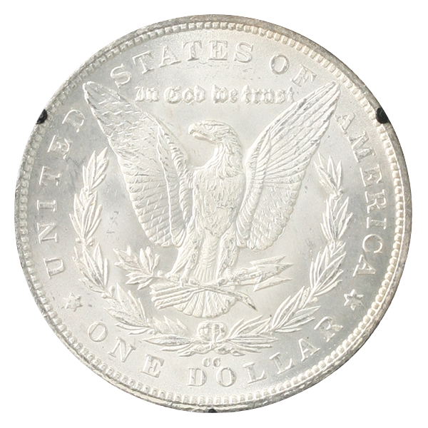 1880-CC Morgan $1 GSA CACG MS64