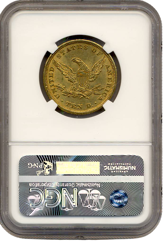 1847 $10 Liberty NGC MS61 CAC