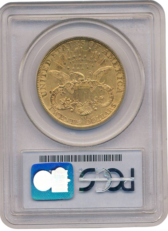 1889-CC $20 Liberty PCGS AU55 CAC