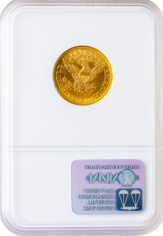 1899-S $5 Liberty NGC MS65 CAC