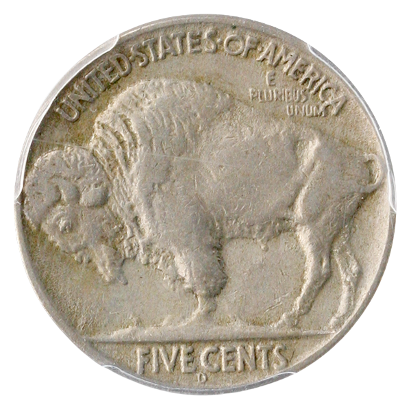 1937-D Buffalo Nickel 3 Legs PCGS XF45 CAC