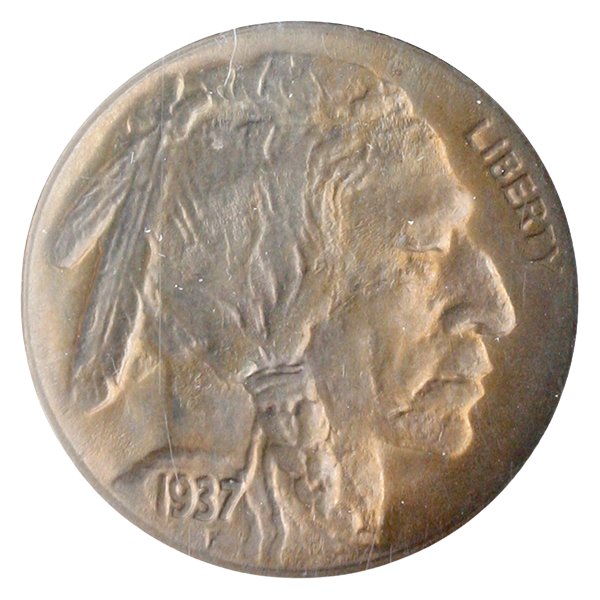 1937-D Buffalo Nickel 3 Leg NGC MS64