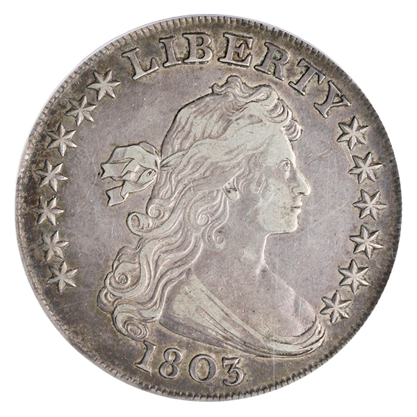 1803 Draped Bust $1 PCGS XF45