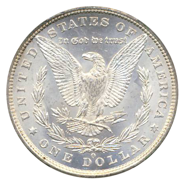 1879-O Morgan $1 CACG MS65