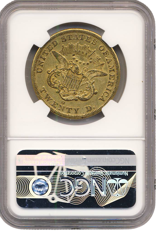 1851-O $20 Liberty NGC XF45 CAC