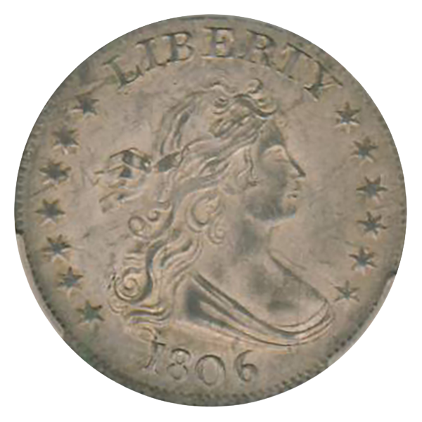 1806 Draped Bust Quarter CACG MS63